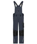 Unisexe Pantalon de travail avec bavette - STRONG - GRS & OCS Blended Carbone/noir 10437