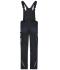Unisex Workwear Pants with Bib - STRONG -   GRS & OCS Blended Black/carbon 10437