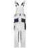 Unisex Workwear Pants with Bib - STRONG -   GRS & OCS Blended White/carbon 10437