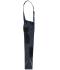 Unisex Workwear Pants with Bib - STRONG -   GRS Carbon/zwart 10437