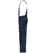 Unisex Workwear Pants with Bib - STRONG - GRS & OCS Blended Navy/navy 10437