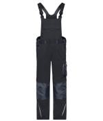 Unisex Workwear Pants with Bib - STRONG - GRS & OCS Blended Black/carbon 10437