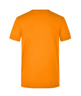 Men Men's Signal Workwear T-Shirt Neon-orange 10452