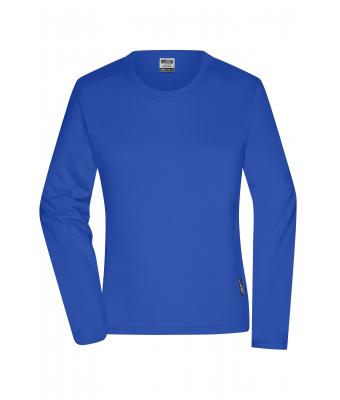 Dames Ladies' Workwear-Long-Sleeved-T   OCS Blended Royal 10525