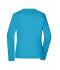 Dames Ladies' Workwear-Long-Sleeved-T   OCS Blended Turquoise 10525