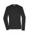 Dames Ladies' Workwear-Long-Sleeved-T   OCS Blended Zwart 10525