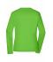 Dames Ladies' Workwear-Long-Sleeved-T   OCS Blended Lime 10525