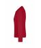 Dames Ladies' Workwear-Long-Sleeved-T   OCS Blended Rood 10525