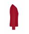 Dames Ladies' Workwear-Long-Sleeved-T   OCS Blended Rood 10525