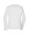 Dames Ladies' Workwear-Long-Sleeved-T   OCS Blended Wit 10525