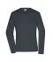 Dames Ladies' Workwear-Long-Sleeved-T   OCS Blended Carbon 10525