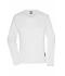 Dames Ladies' Workwear-Long-Sleeved-T   OCS Blended Wit 10525