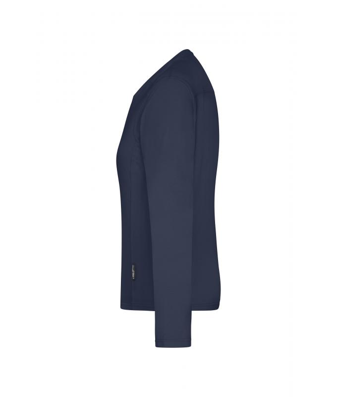 Ladies Ladies' Workwear-Long-Sleeved-T OCS Blended Navy 10525