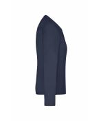 Ladies Ladies' Workwear-Long-Sleeved-T OCS Blended Navy 10525