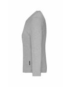 Ladies Ladies' Workwear-Long-Sleeved-T OCS Blended Grey-heather 10525