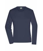 Ladies Ladies' Workwear-Long-Sleeved-T OCS Blended Navy 10525