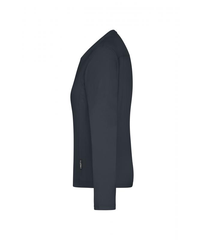 Dames Ladies' Workwear-Long-Sleeved-T OCS Blended Carbon 10525