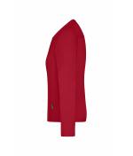 Ladies Ladies' Workwear-Long-Sleeved-T OCS Blended Red 10525