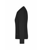 Damen Ladies' Workwear-Long-Sleeved-T OCS Blended Black 10525