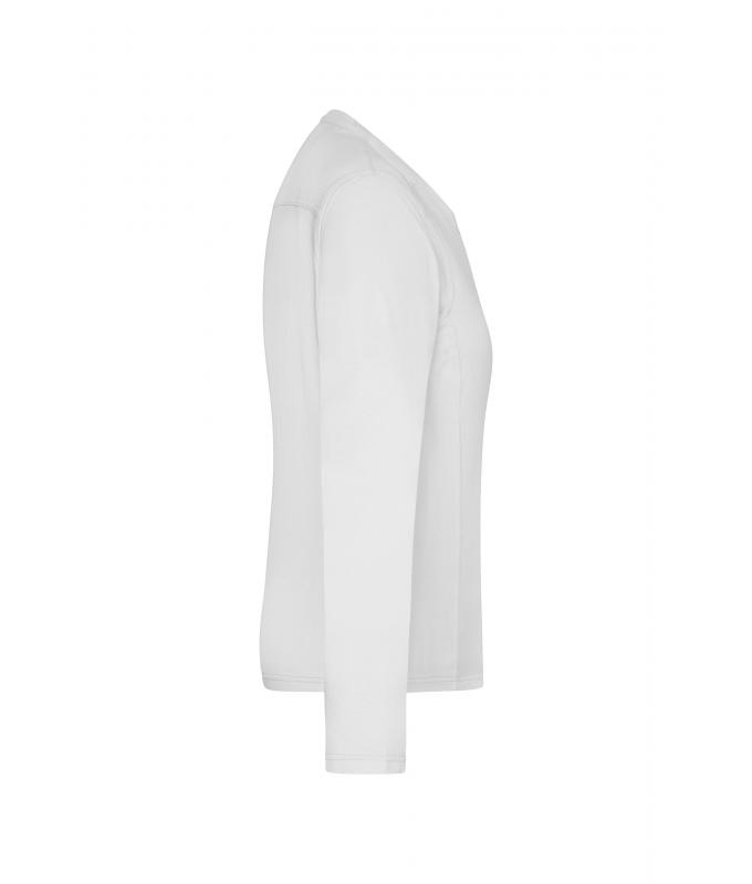 Damen Ladies' Workwear-Long-Sleeved-T OCS Blended White 10525