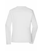 Damen Ladies' Workwear-Long-Sleeved-T OCS Blended White 10525