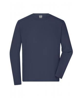 Heren Men's Workwear-Long-Sleeved-T   OCS Blended Navy 10526