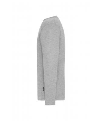 Men Men's Workwear-Long-Sleeved-T   OCS Blended Grey-heather 10526
