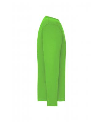 Herren Men's Workwear-Long-Sleeved-T   OCS Blended Lime-green 10526