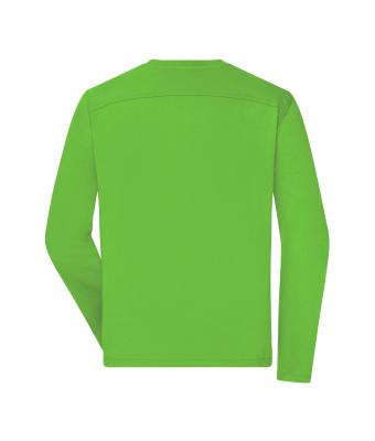 Herren Men's Workwear-Long-Sleeved-T   OCS Blended Lime-green 10526