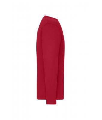 Heren Men's Workwear-Long-Sleeved-T   OCS Blended Rood 10526