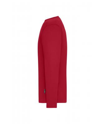 Herren Men's Workwear-Long-Sleeved-T   OCS Blended Red 10526