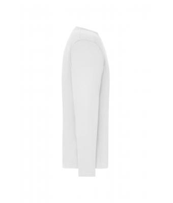Men Men's Workwear-Long-Sleeved-T   OCS Blended White 10526