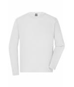 Men Men's Workwear-Long-Sleeved-T OCS Blended White 10526