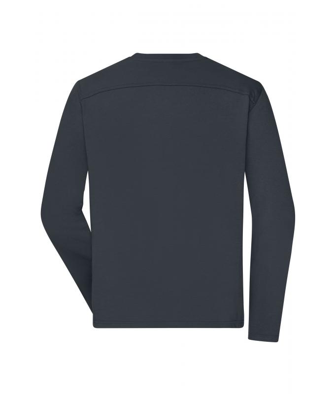 Men Men's Workwear-Long-Sleeved-T OCS Blended Carbon 10526