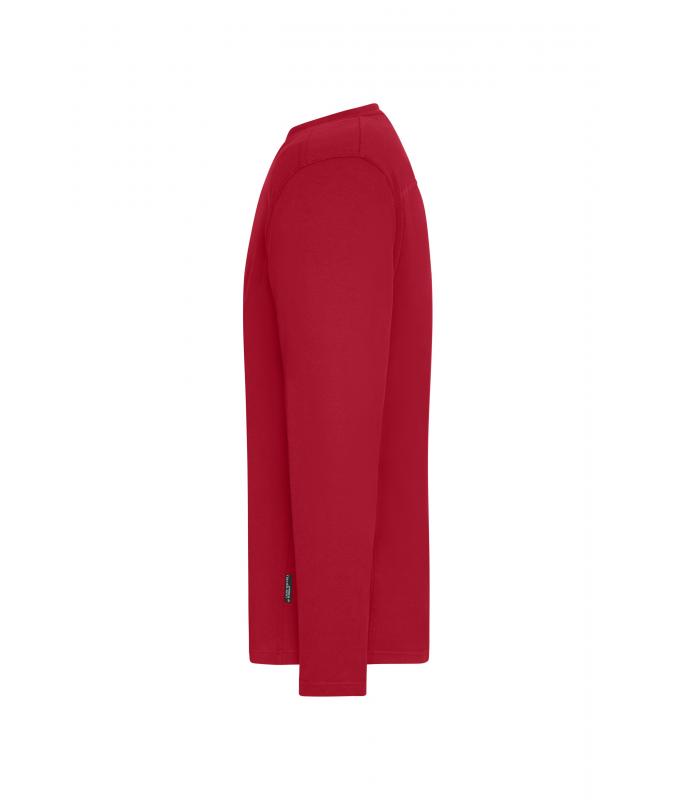Herren Men's Workwear-Long-Sleeved-T OCS Blended Red 10526