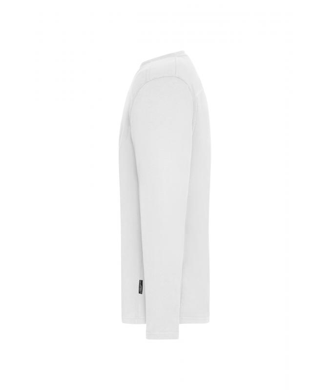 Men Men's Workwear-Long-Sleeved-T OCS Blended White 10526