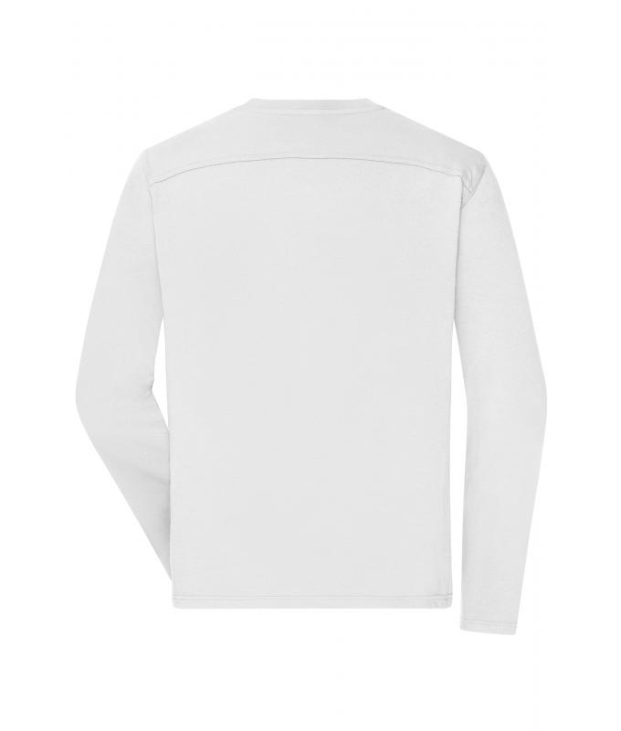 Heren Men's Workwear-Long-Sleeved-T OCS Blended Wit 10526