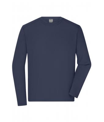 Herren Men's Workwear-Longsleeve-T Navy 10526