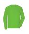 Herren Men's Workwear-Longsleeve-T Lime-green 10526