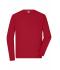 Men Men's Workwear-Longsleeve-T Red 10526