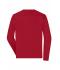 Herren Men's Workwear-Longsleeve-T Red 10526