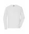 Homme T-shirt de travail manches longues homme Blanc 10526