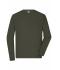 Homme T-shirt de travail manches longues homme Olive 10526