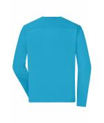 Homme T-shirt de travail manches longues homme OCS Blended Turquoise 10526