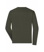 Homme T-shirt de travail manches longues homme OCS Blended Olive 10526