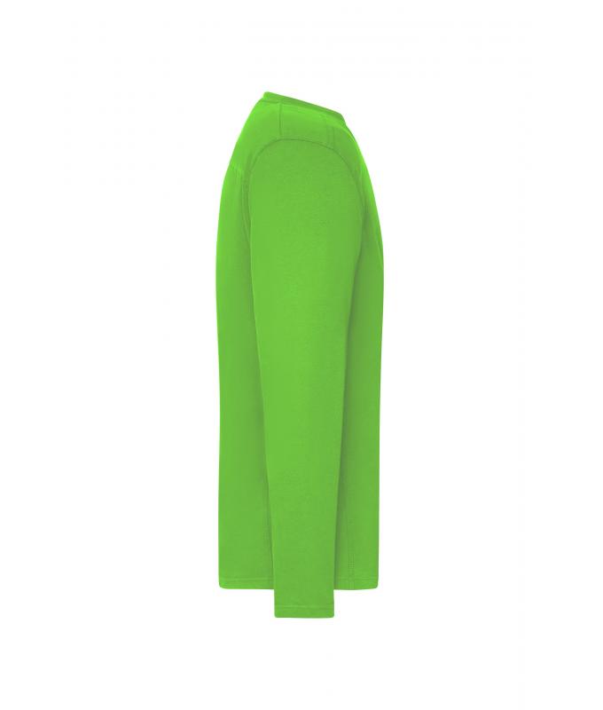 Homme T-shirt de travail manches longues homme OCS Blended Vert-citron 10526