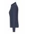Dames Ladies' Workwear-Long-Sleeved Polo   OCS Blended Navy 10527