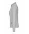 Dames Ladies' Workwear-Long-Sleeved Polo   OCS Blended Heather-grijs 10527