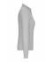 Dames Ladies' Workwear-Long-Sleeved Polo   OCS Blended Heather-grijs 10527