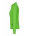 Dames Ladies' Workwear-Long-Sleeved Polo   OCS Blended Lime 10527